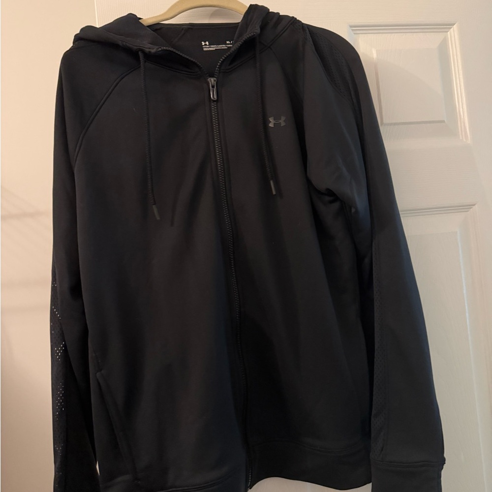 Under Armour Dark Charcoal Full-Zip Hoodie